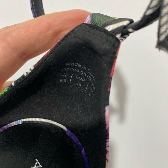 Colorful Women's Heels by Aldo Floral - Picture 10 of 11